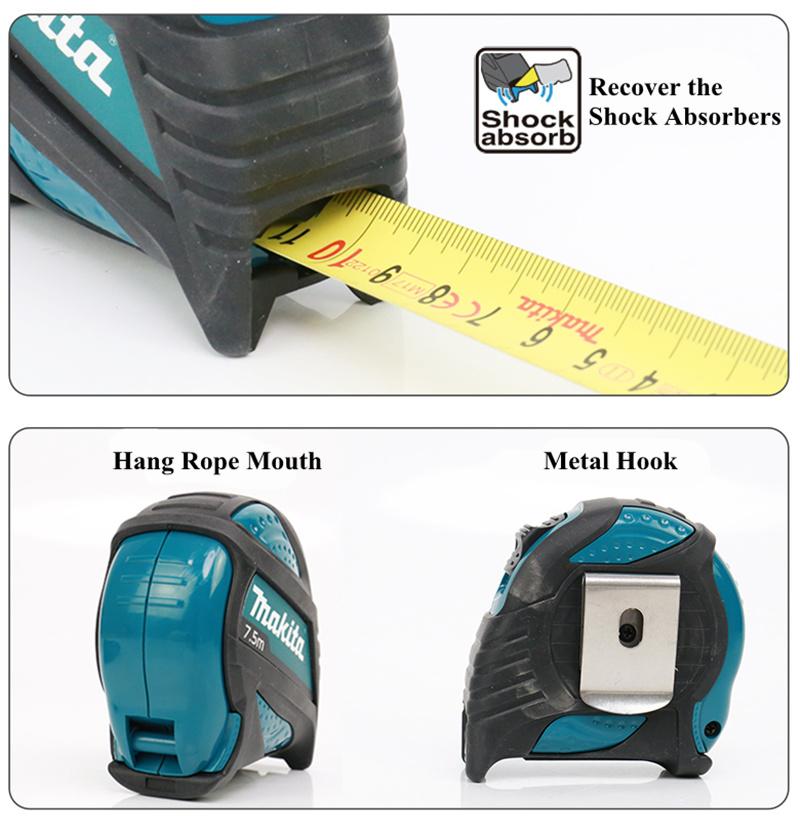 Hot Selling Original Makita Measure Tape Imported Stainless Steel Durable High Precision Tape