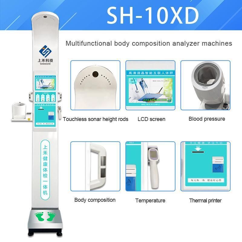 Enhanced Customizable Health Check Body Scale and Kiosk