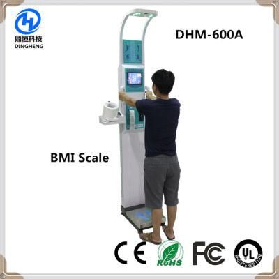 BMI Body Fat Composition Height Weight Measuring Machine