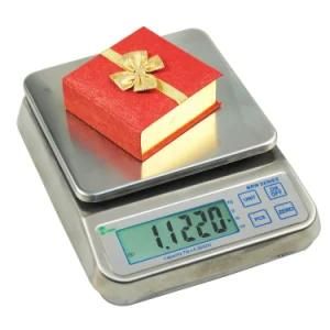 IP65 Stainless Food Weight Scale 15kg Good Water Proof Scale