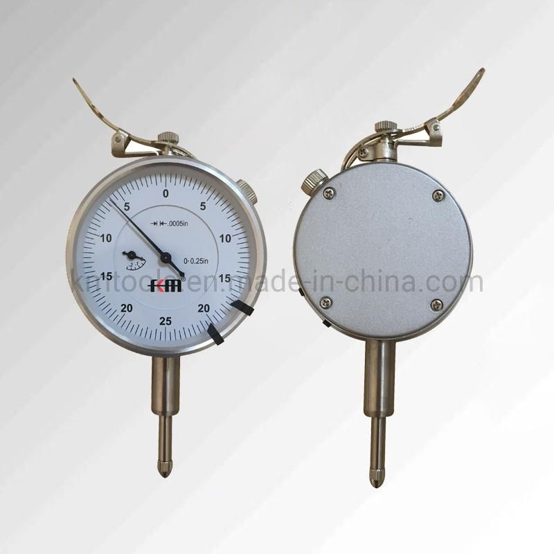 Hot Sale Measuring Instrument 0-0.25" Dial Indicator with Lift Lever