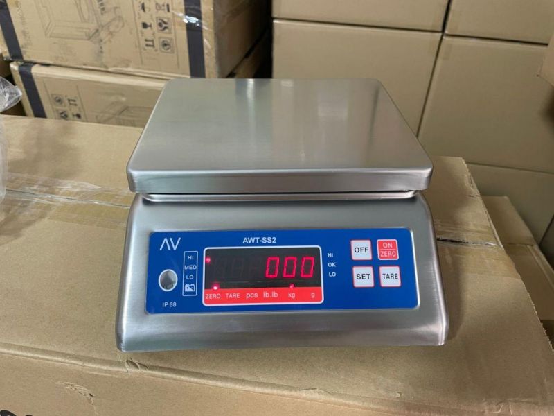 Waterproof Digital Scales LED IP68 electronic Scales Stainless Steel