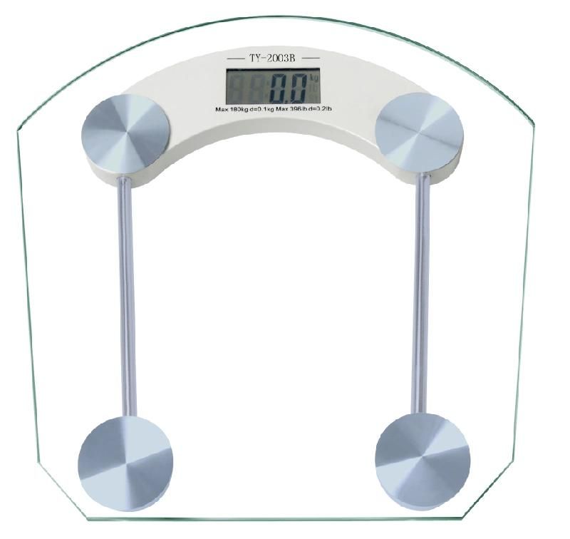 Digital Bluetooth Bathroom Body Scale for Weighing with LED Display