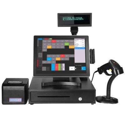 Hardware Touch Equipment Cash Register/POS System/ 15 Inch All in One POS System