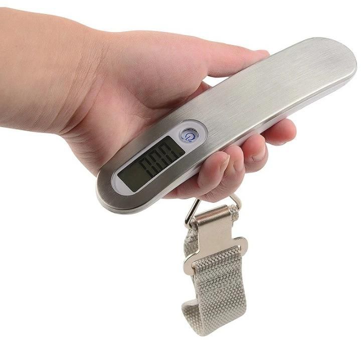 50kg Portable Electronic LCD Travel Weighing Scale Luggage