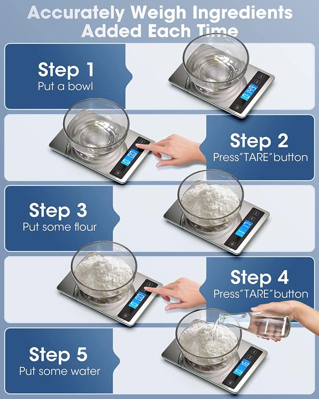 Electronic Digital Precision Kitchen Food Weighing Scale