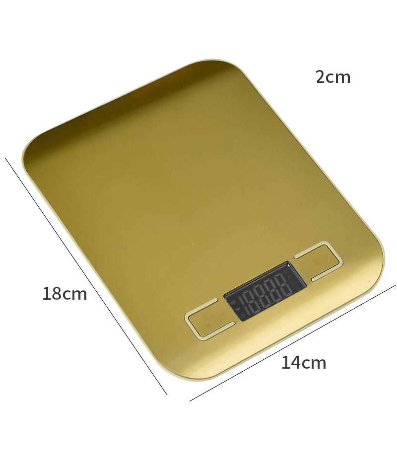 Factory Stainless Steel Waterproof Electronic Food Vegetable Weighing Kitchen Scale