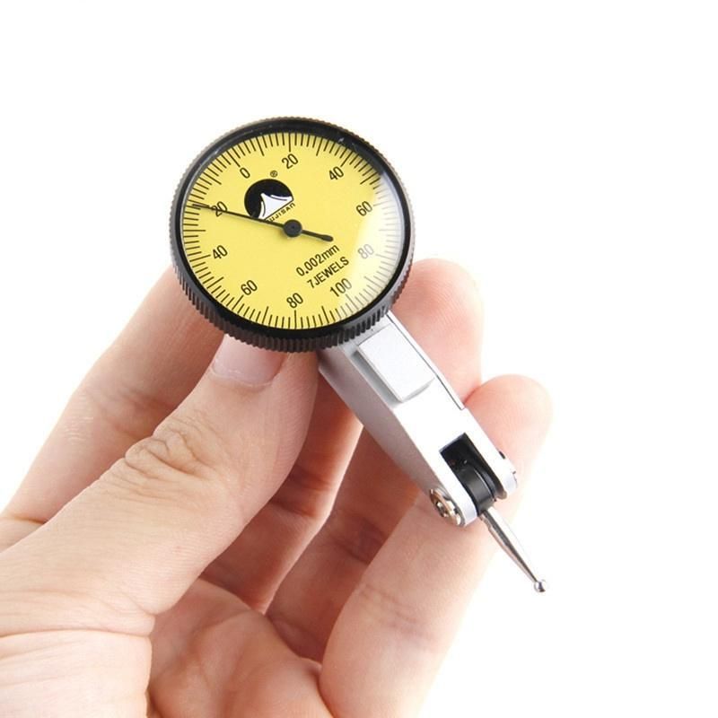 Fujisan Lever Dial Indicator 0-0.8mm Dial Indicator 0-0.2mm Small School Table Shockproof Indicator Magnetic Seat