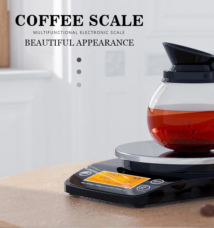 Factory Selling High-Precision Multi-Function Electronic Weighing Coffee Scale