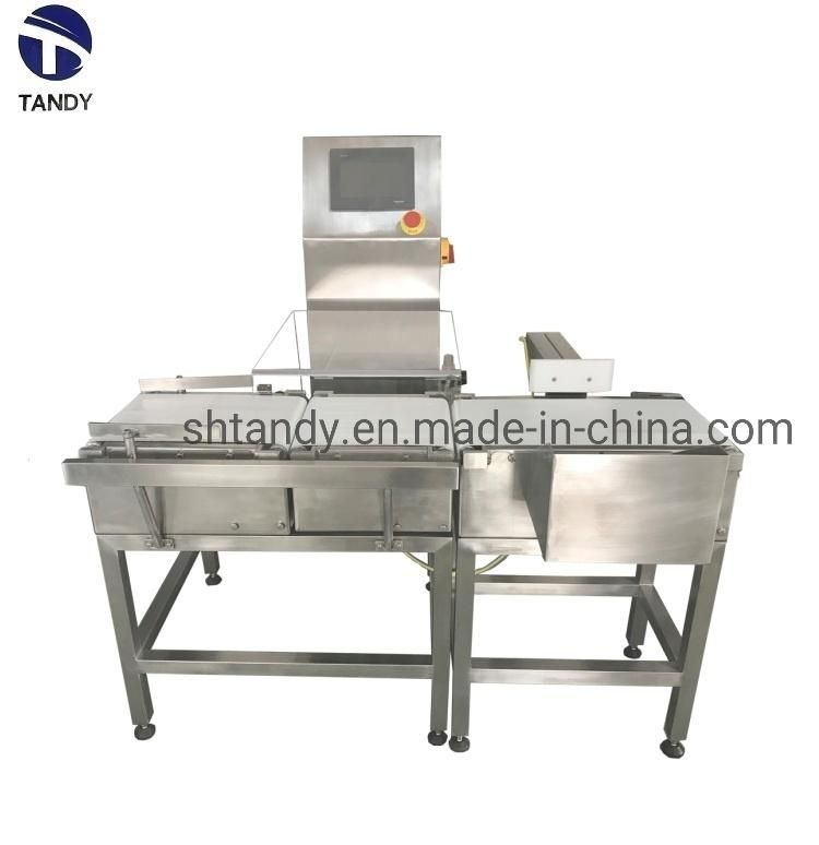 Automatic Food Package Conveyor Belt Check Weigher Machine