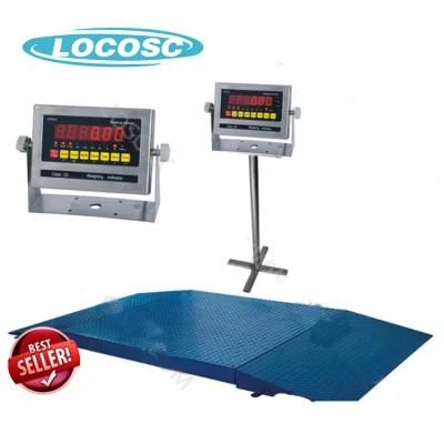 Locosc Lp7622 Digital Weighing Low Profile Industrial Electronic Floor Scales