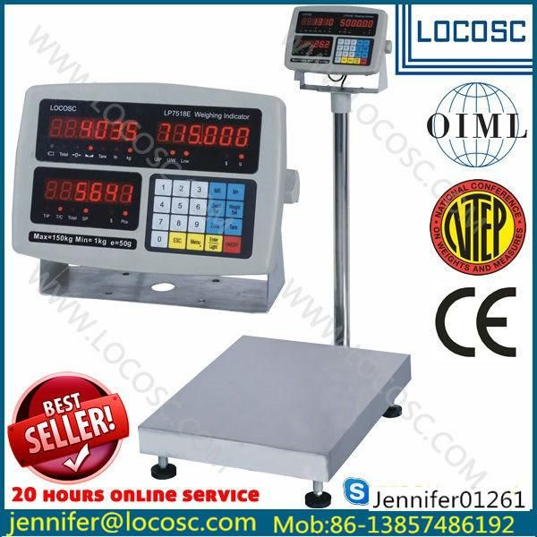 Portability Tcs Electronic Platform Scale 300kg