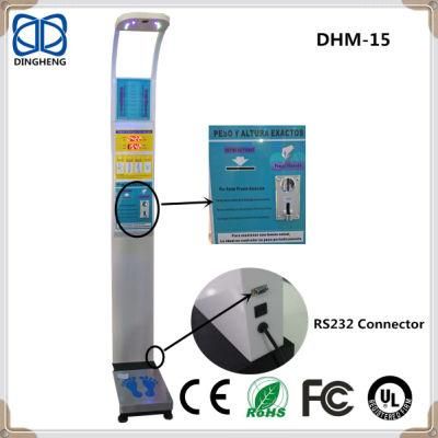 Digital Height and Weight Scale with Coin Operated