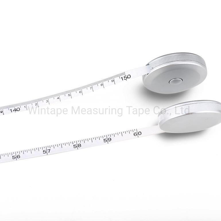 1.5m Silver Color Round Shape Tape Measure