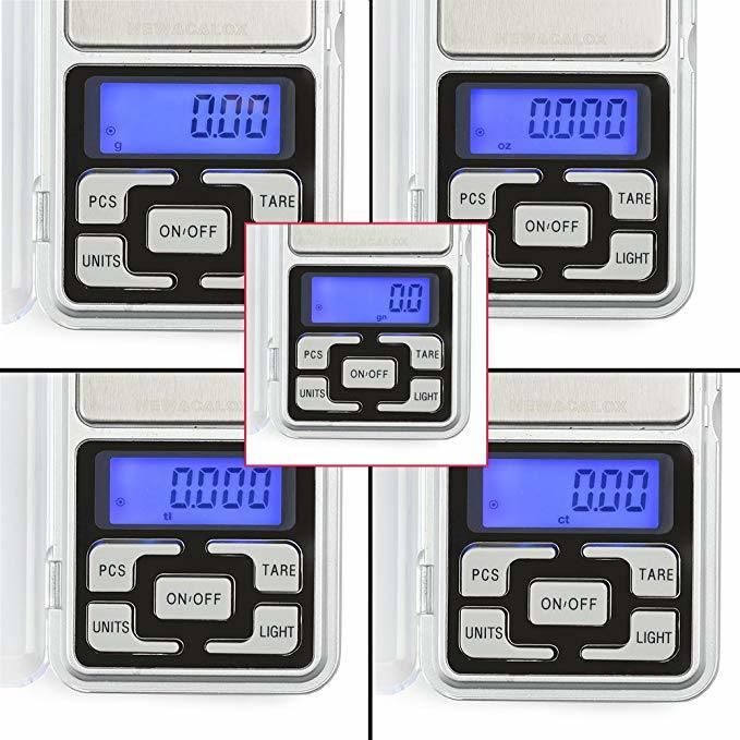 Amazon Hot Sell LCD Display Electronic Pocket Jewelry Scale