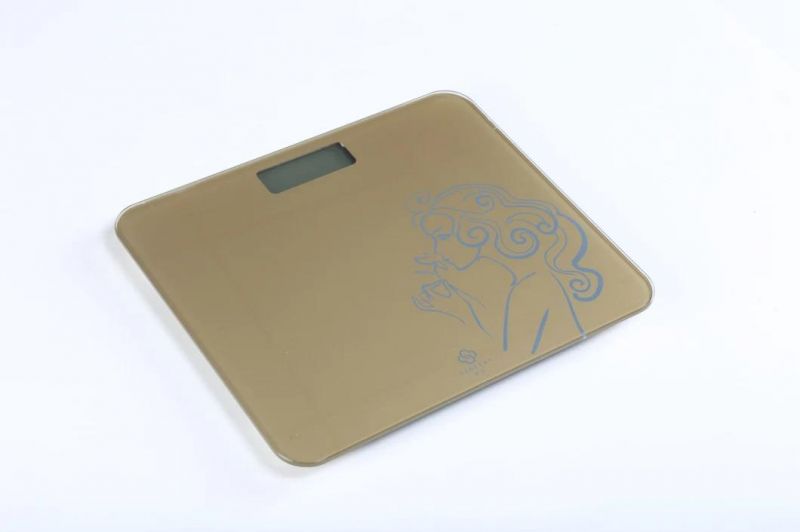Factory Low Price Any Pattern Can Be Customized Glass Electronic Digital Personal Body Weight Bathroom Scale