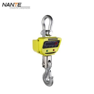 High Quality Electric Hanging Wireless Crane Scale with LED Display