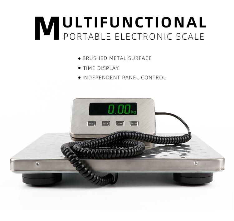 300kg Stainless Electronic Balance Digital Postal Pet Weighing Scale