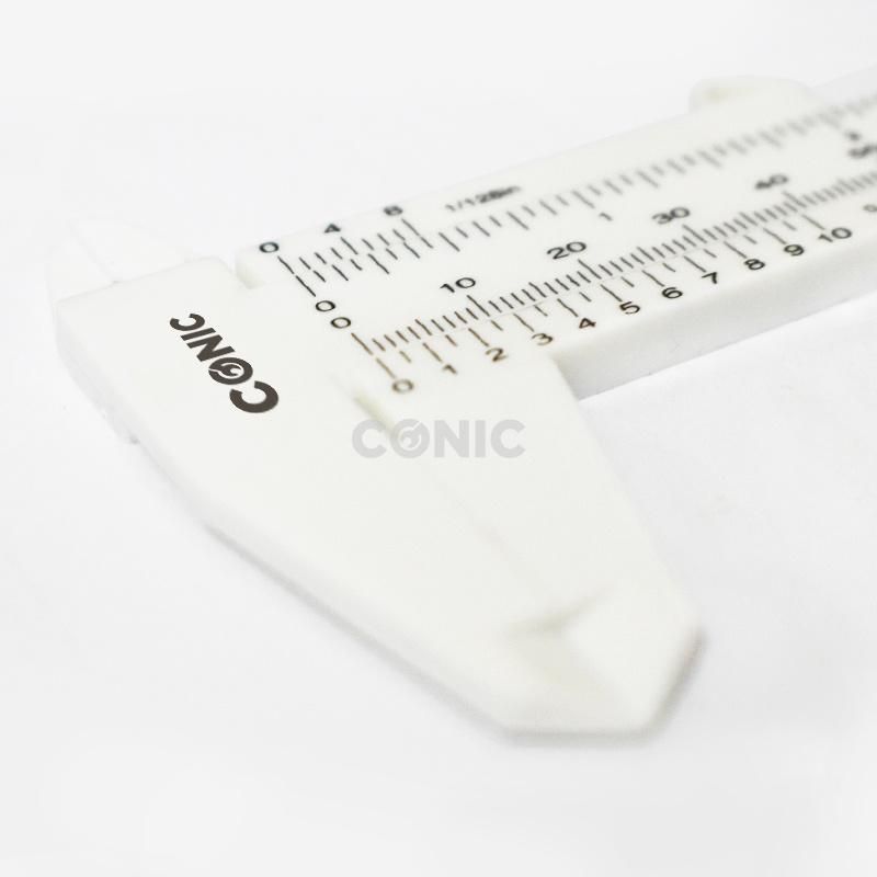 150mm Silk Printing Promotional Plastic Vernier Caliper