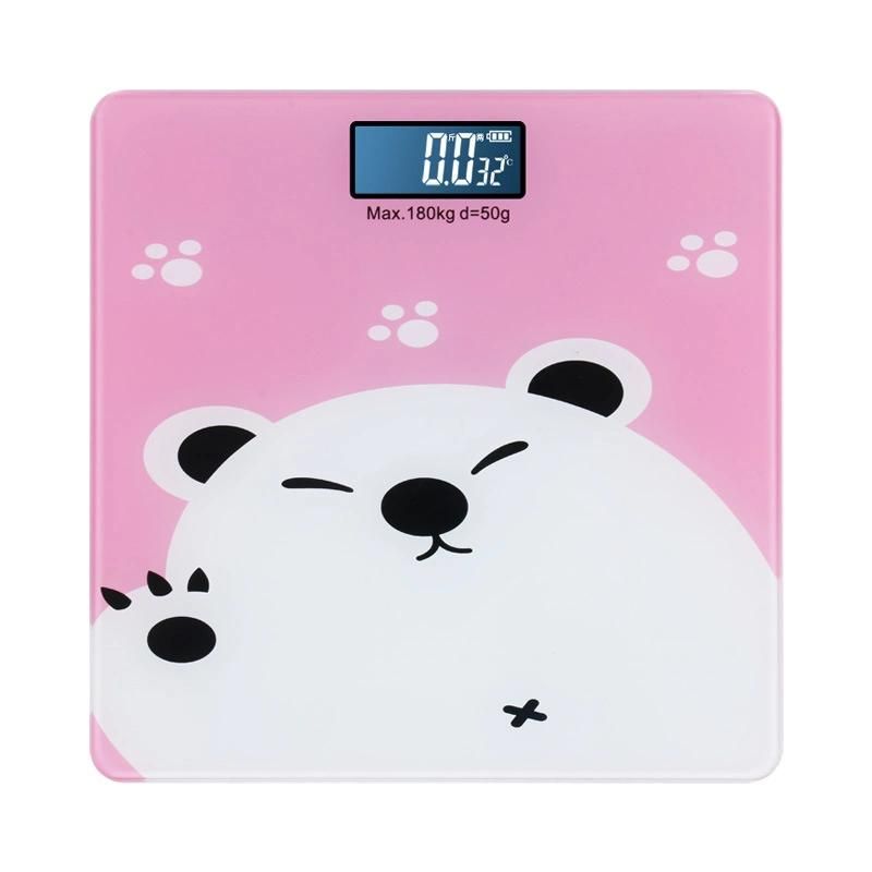 Digital Bathroom Scales 180kgs Body Scales OEM