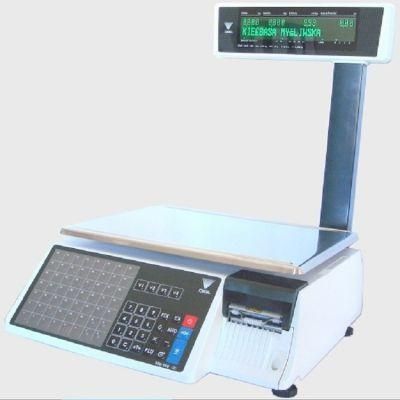 Digi Sm110p Barcode Label Scale 30kg Digital Supermarket Receipt Printing Scales