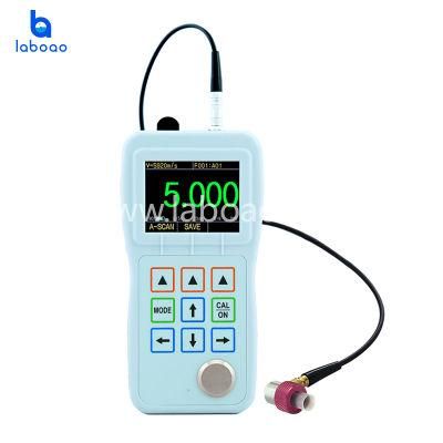 High Precision Ultrasonic Thickness Testing Gauge Is Used to Detect Object Thickness